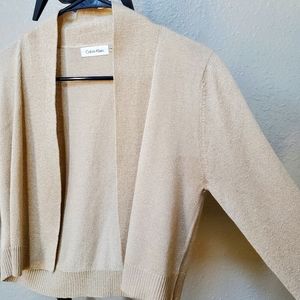 Calvin Klein Open Shrug Size Medium